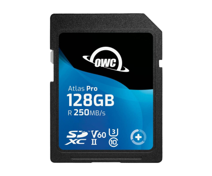Karta pamięci OWC 128GB SDXC Atlas Pro SDXC UHS-II (V60)